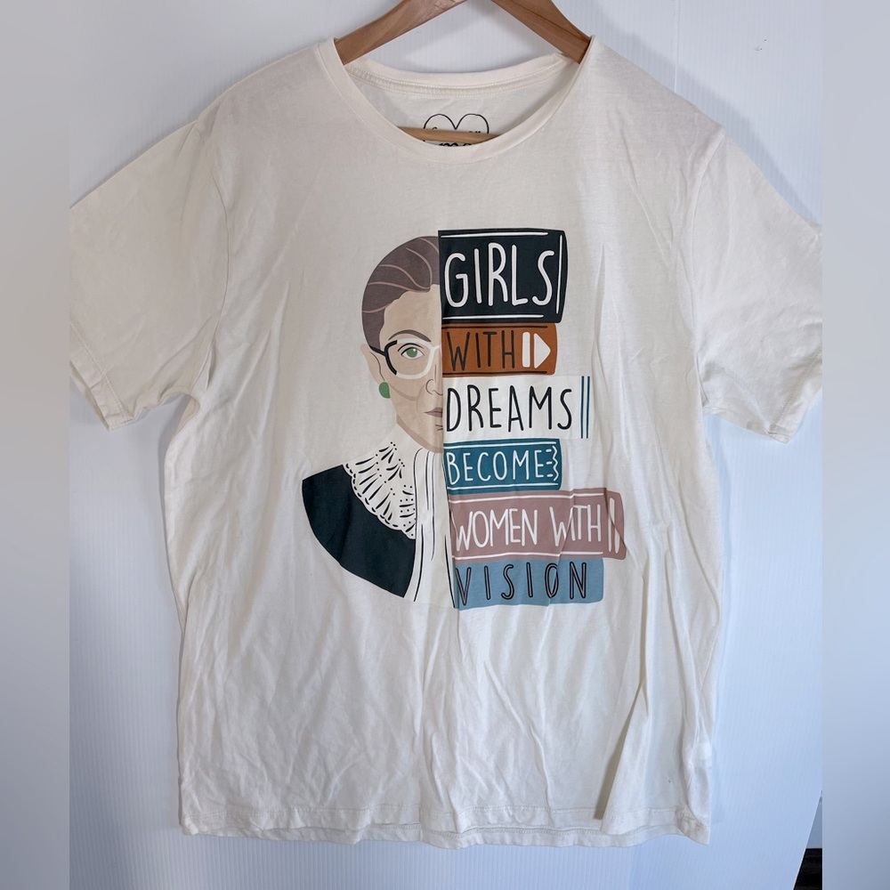 RBG “Dreams=Vision” tee (never worn)